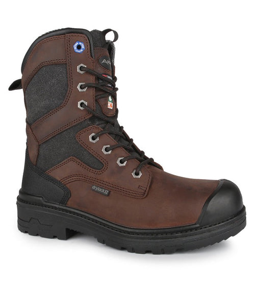 Acton - Bottes Pro-Ice 8'' isolées semelle 4Grip4Ice - Style A9237-11