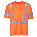 Terra – T-Shirt 100$ coton avec bandes réfléchissantes perforées – Style 116635
