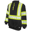 Tough Duck – Gilet à zip ¼ en polyester brossé hydrofuge – Style SJ19