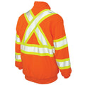 Tough Duck – Gilet à zip ¼ en polyester brossé hydrofuge – Style SJ19