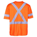 Terra – T-Shirt 100$ coton avec bandes réfléchissantes perforées – Style 116635