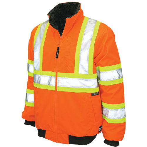 Tough Duck – Blouson indéchirable doublé de sherpa – Style SJ 26