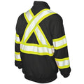 Tough Duck – Gilet à zip ¼ en polyester brossé hydrofuge – Style SJ19