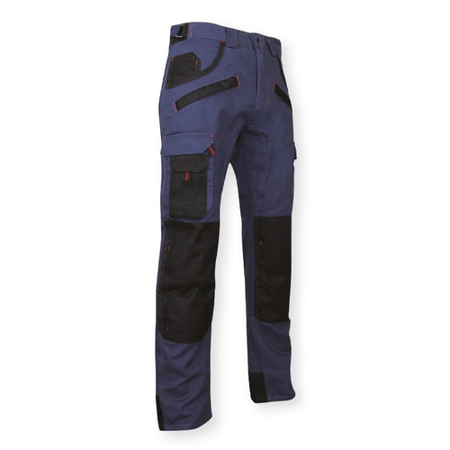 Pantalon Briquet bicolore avec poches genouillères - Style 1559 ATTENTION - AUCUN RETOUR - ATTENTION VENTE FINALE