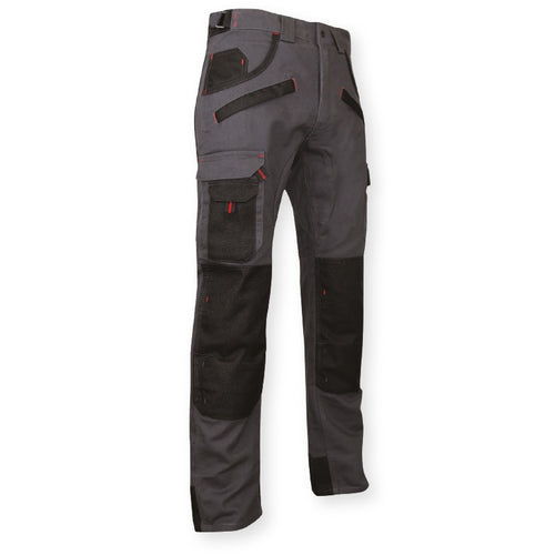 Pantalon Argile, bicolore avec poches genouillères - Style 1261 ATTENTION - LIQUIDATION AUCUN RETOUR - ATTENTION VENTE FINALE