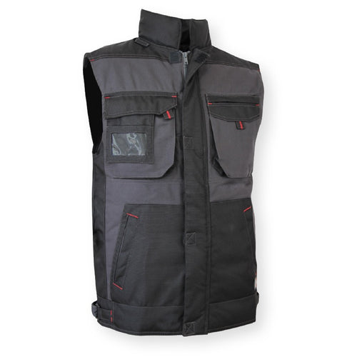 Veste Sable Bodywarmer multi-poches bicolore - Style 2058 ATTENTION AUCUN RETOUR - ATTENTION VENTE FINALE